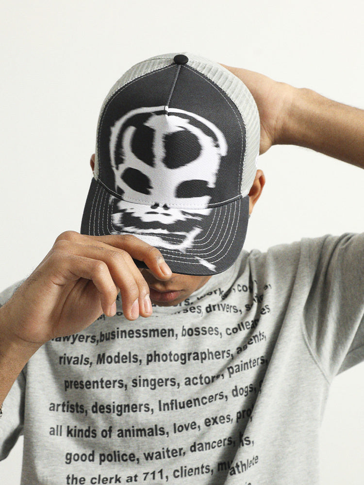 mesh panel baseball cap, view 7 - MRSLM