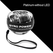 LED gyro wrist trainer ball, view 5 - MRSLM