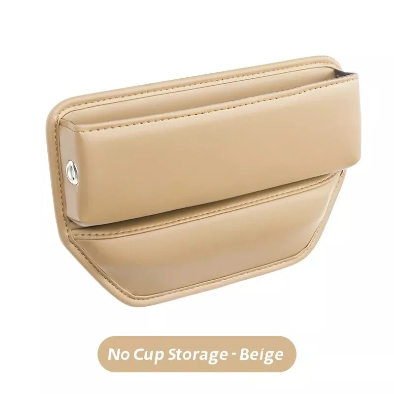 PU leather car seat gap organizer, view 2 - MRSLM