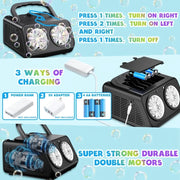 High-efficiency LED bubble machine, view 9 - MRSLM