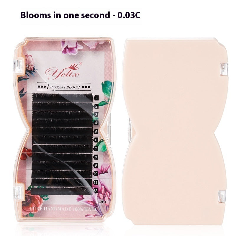 Natural dense flowering false eyelashes, view 5 - MRSLM