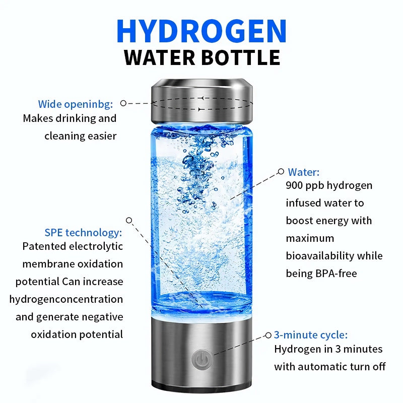 hydrogen-rich water cup, view 3 - MRSLM