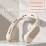 bladeless neck fan, view 2 - MRSLM