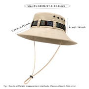 vibrant bucket hat with ethnic belt, view 15 - MRSLM
