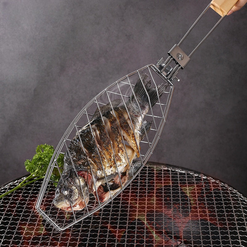 stainless steel bbq grill net, view 3 - MRSLM