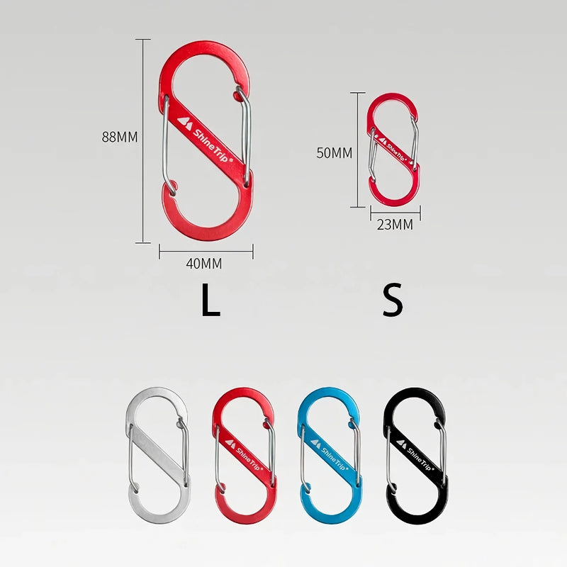 s-type aluminum carabiner, view 17 - MRSLM