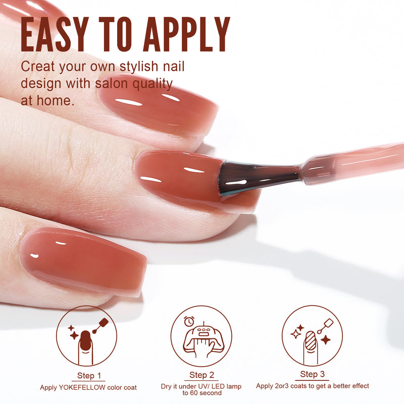 jelly gel nail polish, view 6 - MRSLM