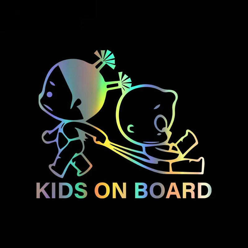 baby on board car sticker, view 4 - MRSLM