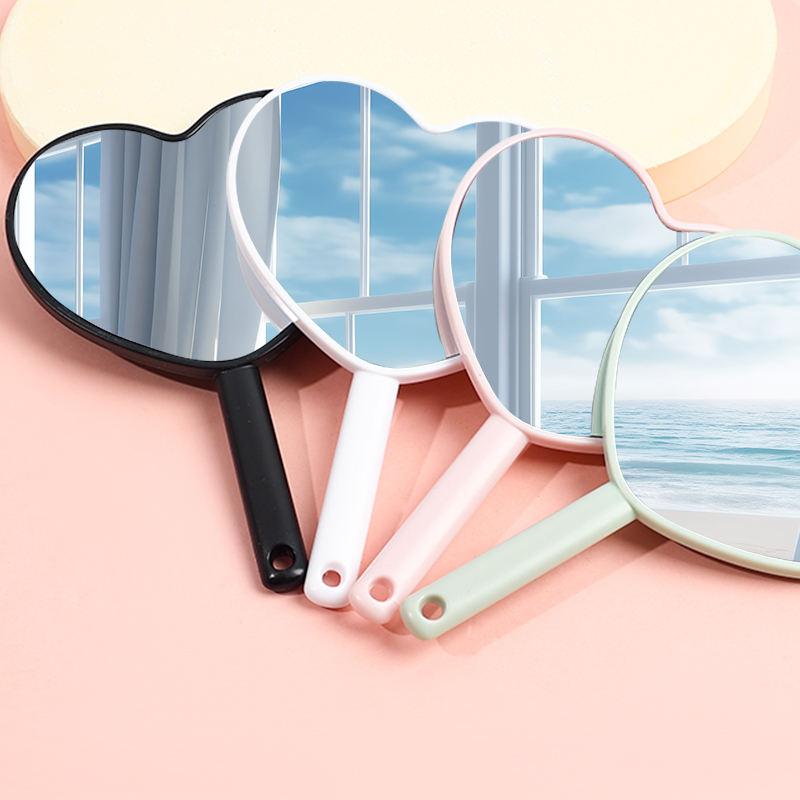 love handheld makeup mirror - MRSLM