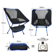 ultralight folding chair, view 10 - MRSLM