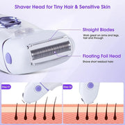 3-in-1 electric epilator and shaver, view 5 - MRSLM
