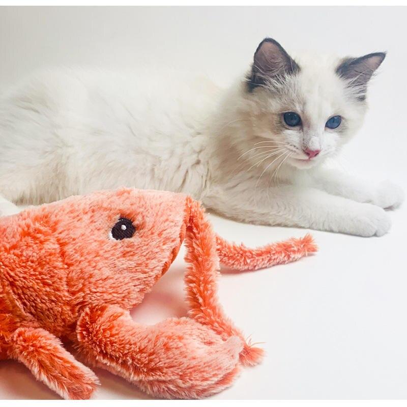 electric lobster cat toy, view 5 - MRSLM