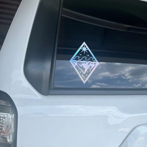 mountains and sea vinyl decal - MRSLM