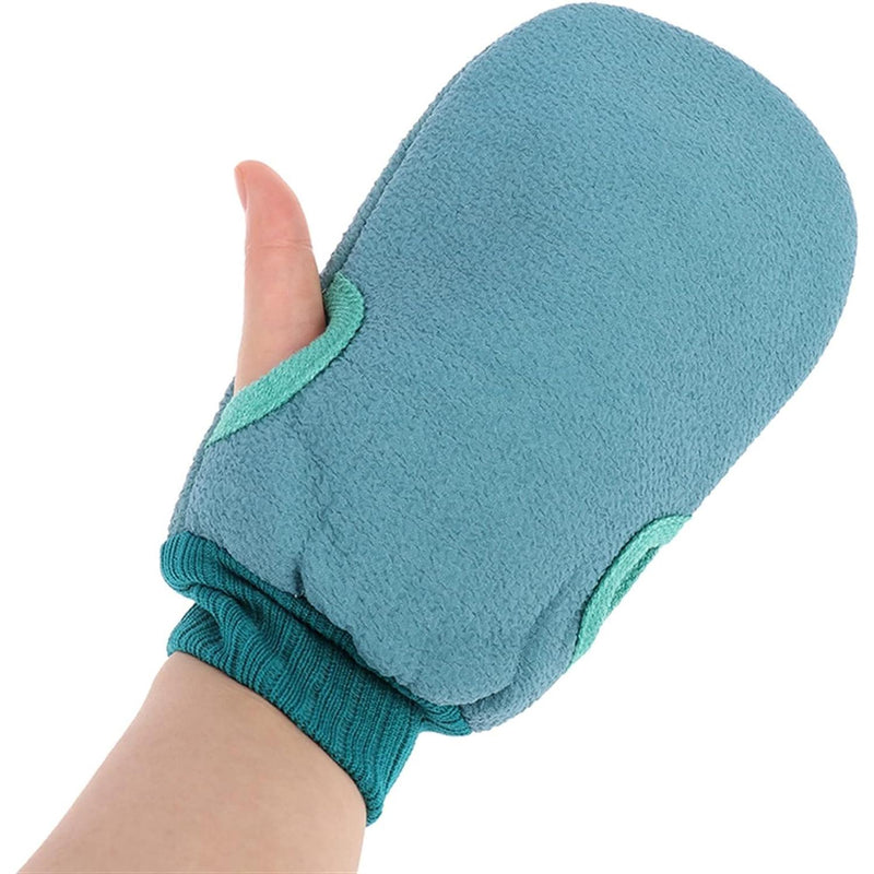 Two-sided exfoliating bath glove, view 11 - MRSLM