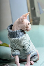warm cotton pet sweater, view 3 - MRSLM