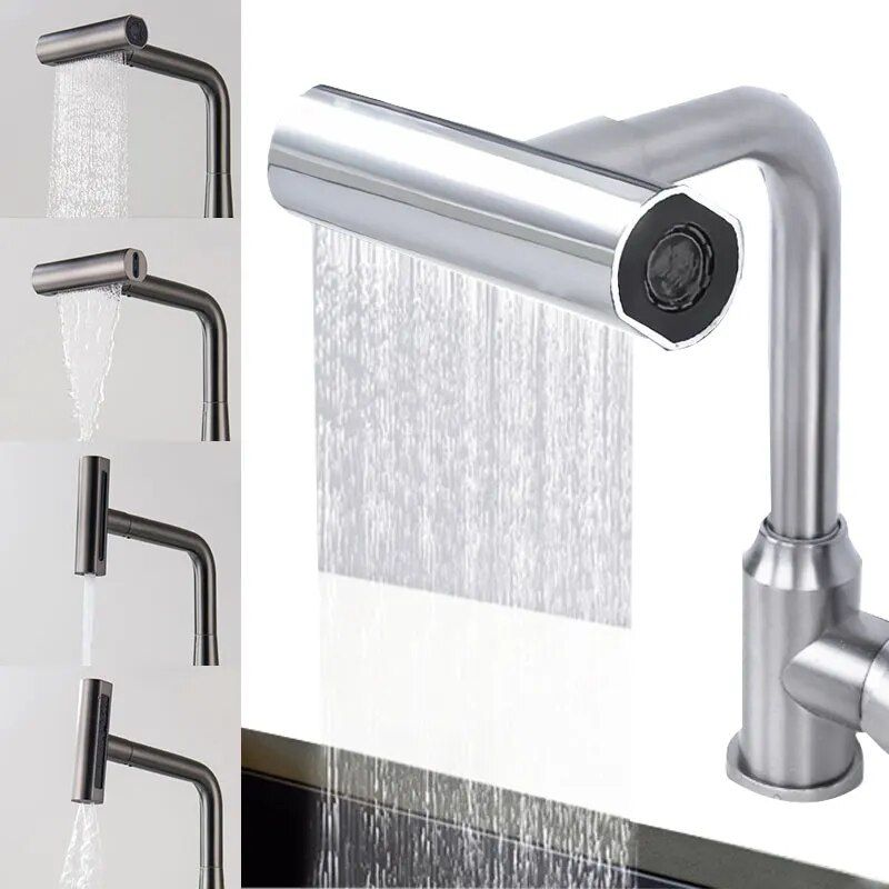 rotating kitchen faucet, view 3 - MRSLM