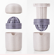 portable wheat straw orange lemon juicer, view 5 - MRSLM