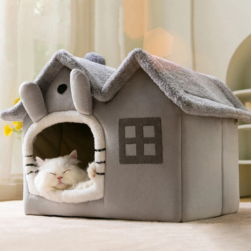 foldable winter cat house bed - MRSLM