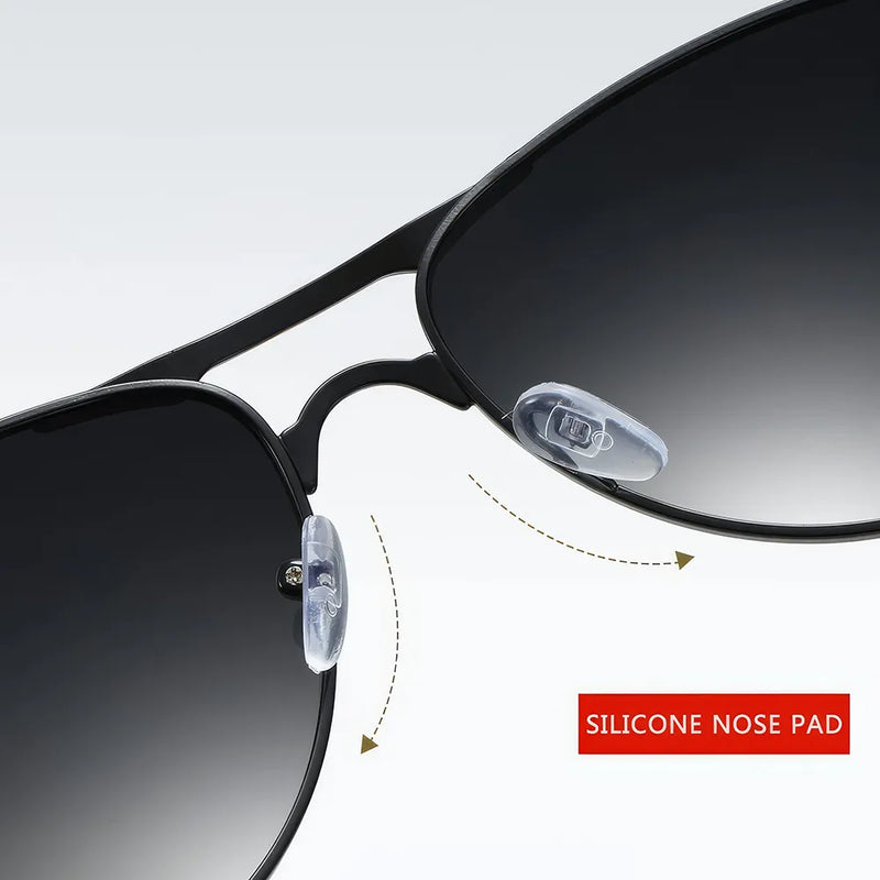 polarized pilot sunglasses, view 9 - MRSLM
