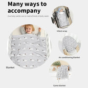 cotton baby blanket, view 8 - MRSLM