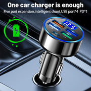 250W LED car charger 5 ports, view 8 - MRSLM