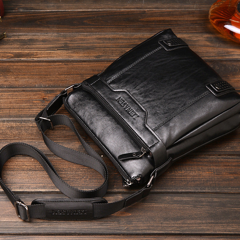large retro pu bag, view 4 - MRSLM