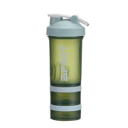 plastic protein shaker bottle, view 3 - MRSLM