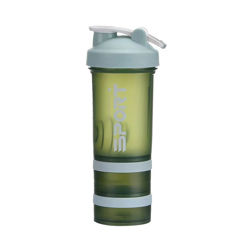 plastic protein shaker bottle, view 3 - MRSLM