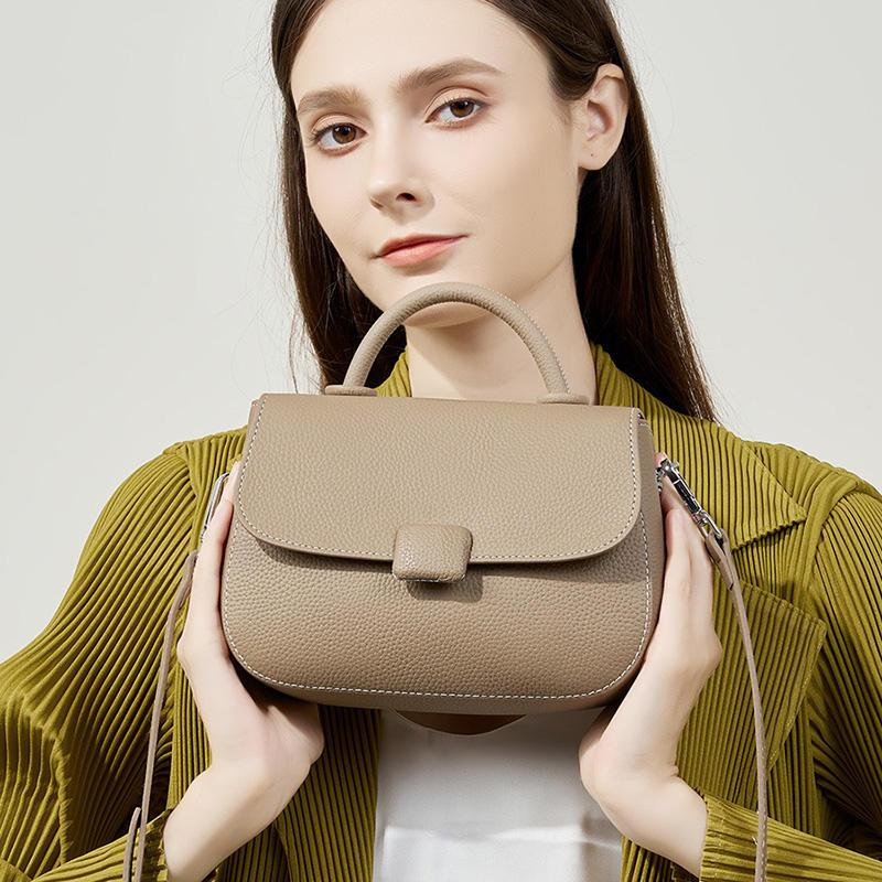 leather crossbody saddle bag - MRSLM