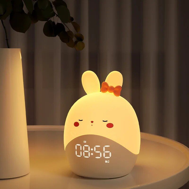 rabbit and duck alarm clock, view 6 - MRSLM