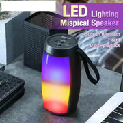 bluetooth speaker with LED lights, view 4 - MRSLM