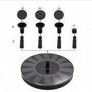 solar floating water fountain, view 6 - MRSLM