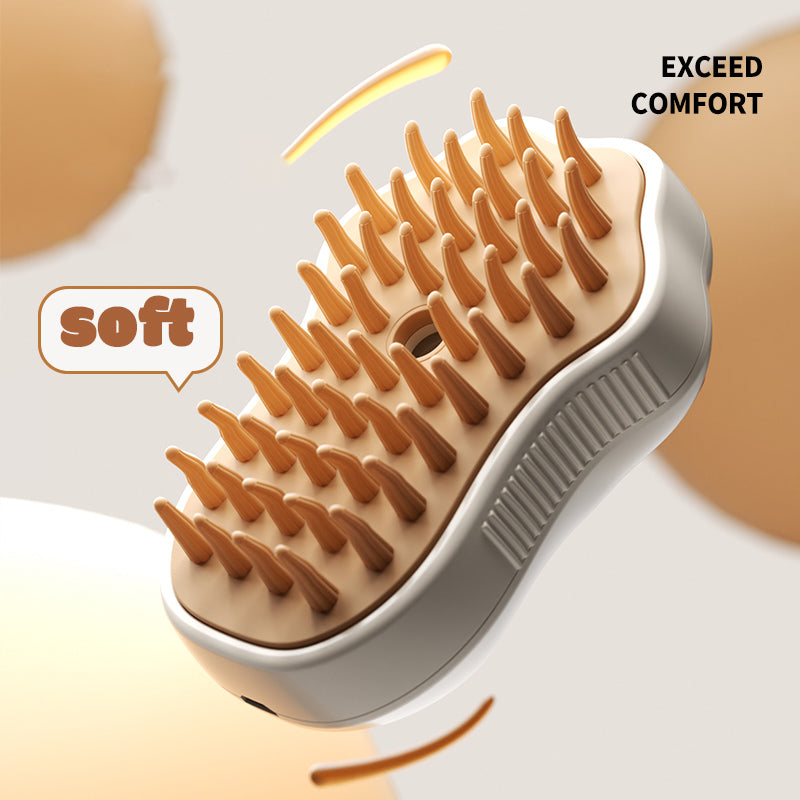3-in-1 electric pet grooming brush, view 7 - MRSLM