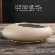 large ceramic flowerpot, view 4 - MRSLM