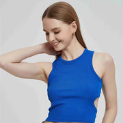 Ribbed knit Y2K tank top, view 22 - MRSLM