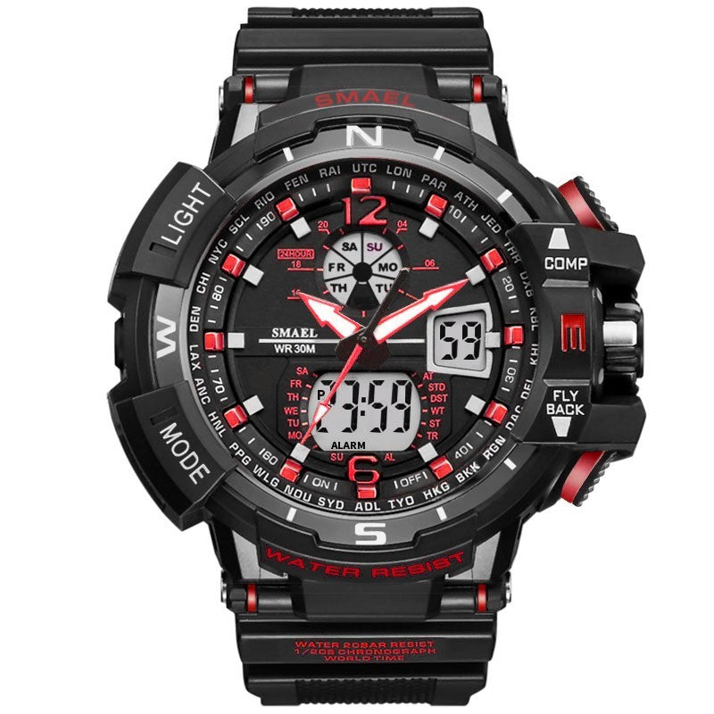 dual display sports watch, view 3 - MRSLM