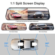 rearview mirror dash cam, view 8 - MRSLM
