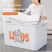 foldable clothes storage basket, view 6 - MRSLM