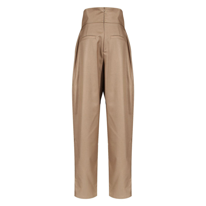 cross strap carrot pants, view 3 - MRSLM