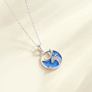 925 silver star antler clavicle chain, view 5 - MRSLM