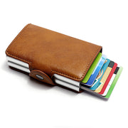 aluminum PU wallet - MRSLM