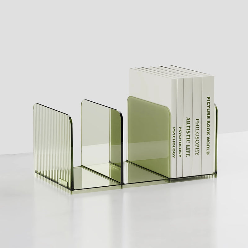 Desktop transparent book stand holder, view 6 - MRSLM