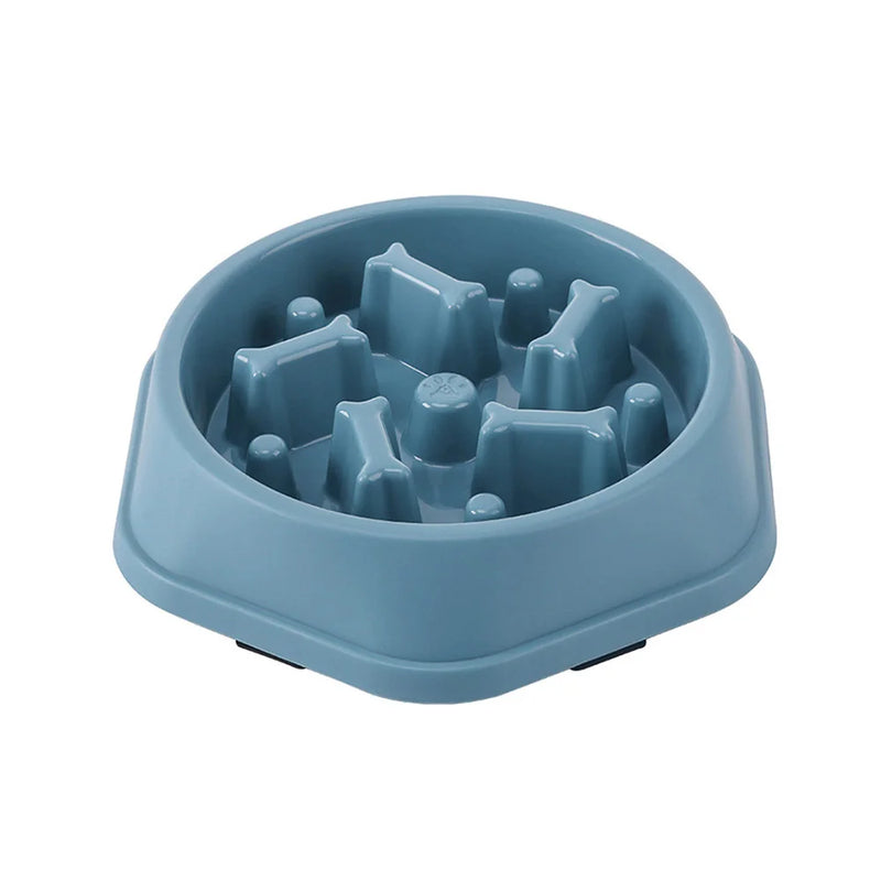 slow feeder dog bowl, view 2 - MRSLM