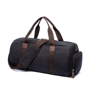 canvas travel messenger bag, view 4 - MRSLM