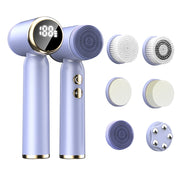 silicone facial cleansing brush, view 2 - MRSLM