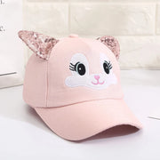 kids cat ear baseball cap - MRSLM