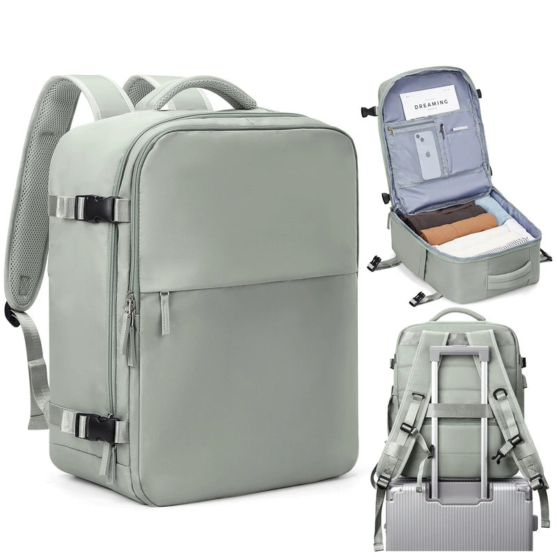 multi-functional travel backpack, view 4 - MRSLM