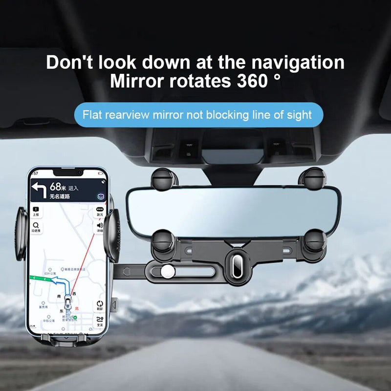 rotating car phone mount, view 7 - MRSLM