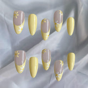 handmade almond nail tips, view 3 - MRSLM