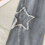 straight high waist loose jeans for women, view 5 - MRSLM